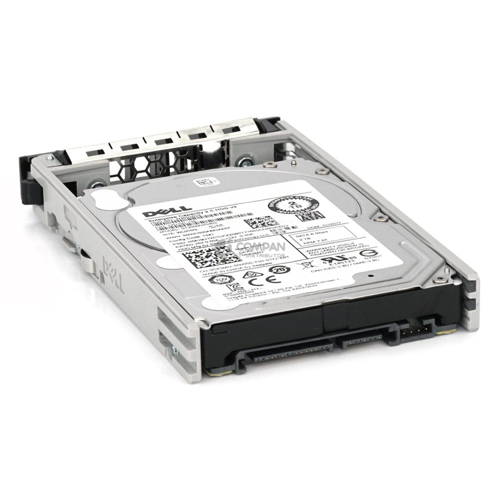 CK3MN DELL 2TB 7.2K 6G SATA 2.5 SFF HOT-SWAP R HDD